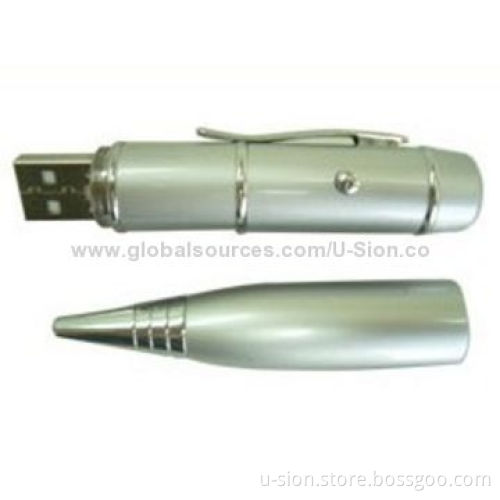 Popular USB Pen Drives with Plug-and-play and Ballpen Functions, OEM and ODM Orders Welcomed